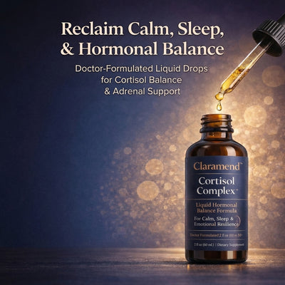 Claramend™ Cortisol Complex Liquid Drops