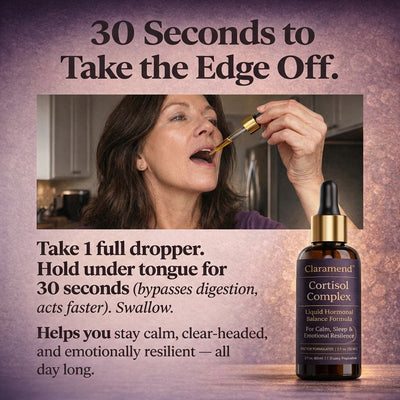 Claramend™ Cortisol Complex Liquid Drops